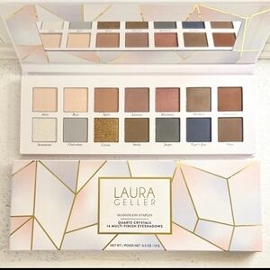 NIB! LAURA GELLER Quartz Crystals Seasonless Staples 14 Eyeshadow Palette